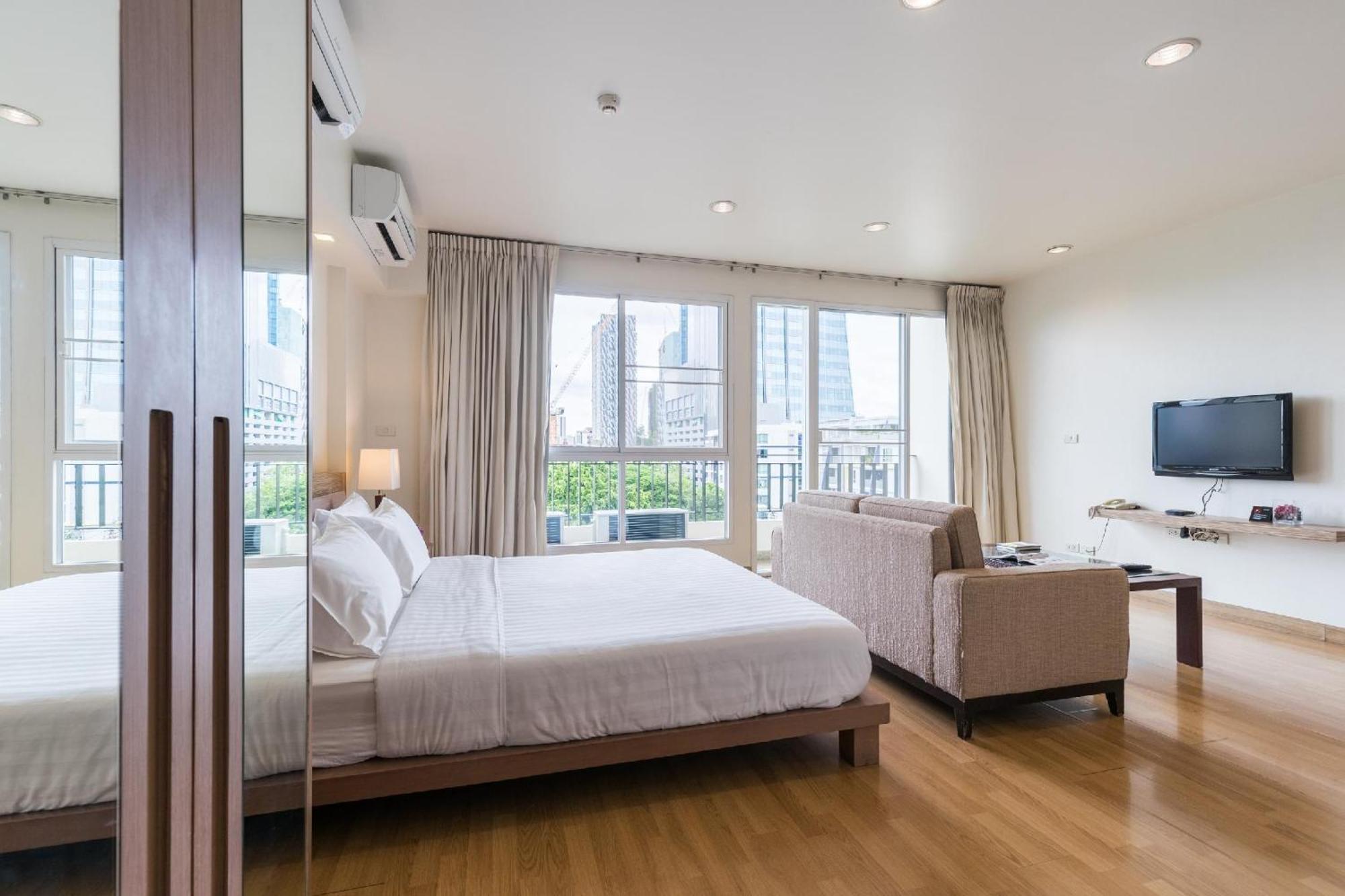 Bangkok Patio Bts Sanam Pao Aparthotel Eksteriør bilde