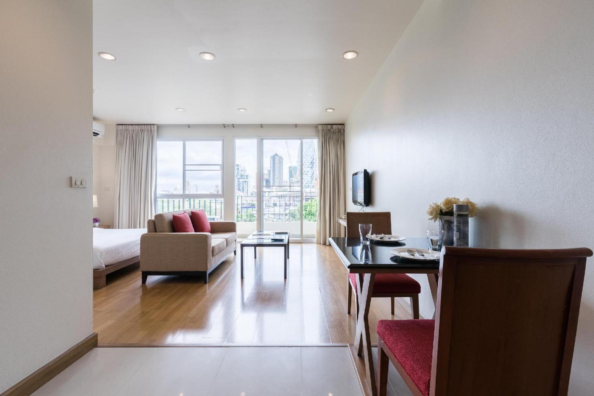 Bangkok Patio Bts Sanam Pao Aparthotel Eksteriør bilde