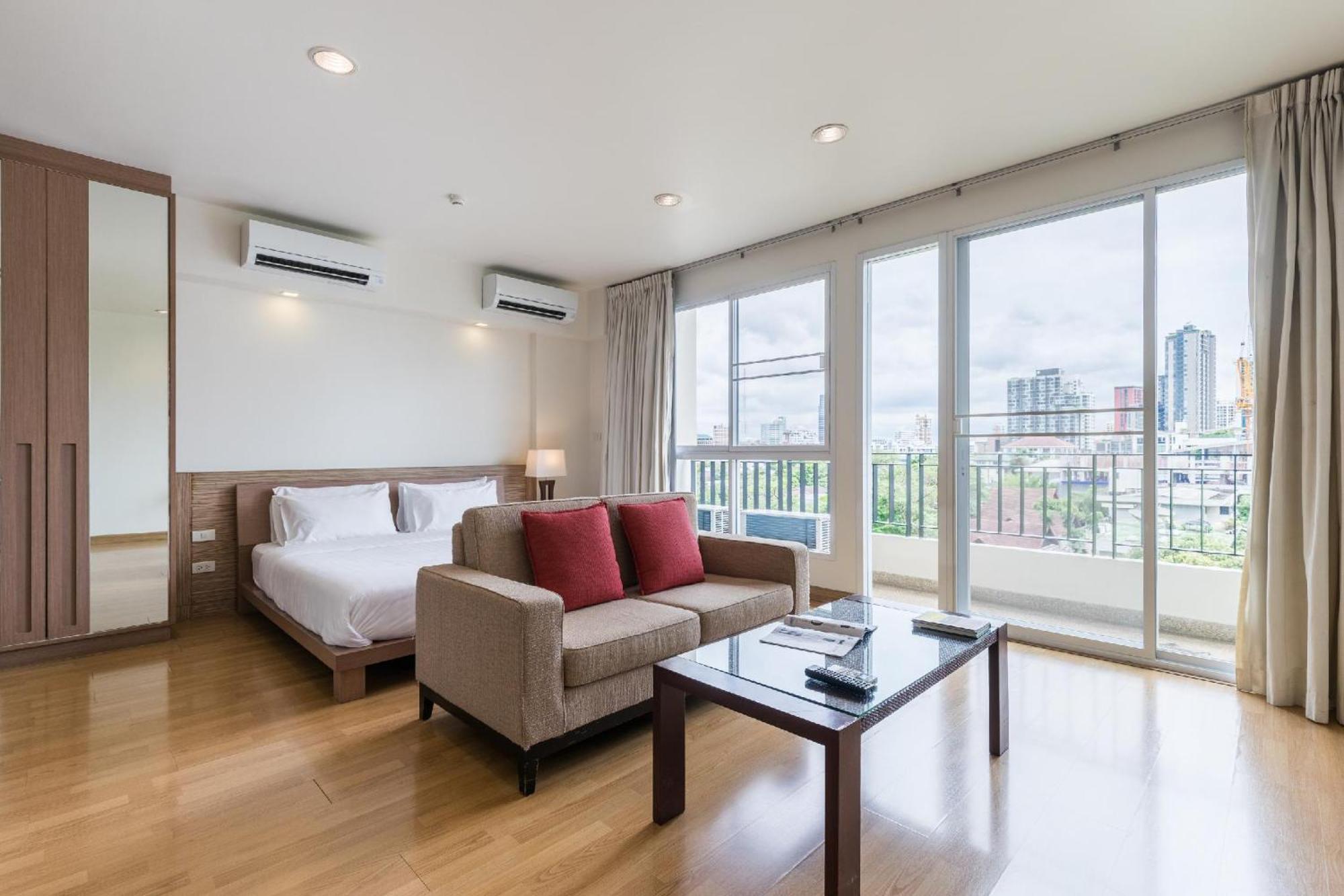 Bangkok Patio Bts Sanam Pao Aparthotel Eksteriør bilde